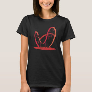 T-shirt Roller Dessous de verre Rollercoaster