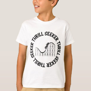 T-SHIRT ROLLER DESSOUS DE VERRE THRILL SEEKER