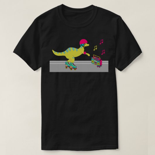 T-shirt Roller Dino (Design devant)