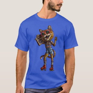 T-shirt Roller Disco Kitty