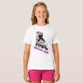 T-shirt Roller Girl (Devant entier)