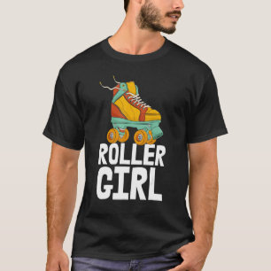 T-shirt Roller Girl Femmes Patinage Rolling Chaussures Ann