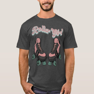 T-shirt Roller Girl Patinage Patinage Rollerskating Ro