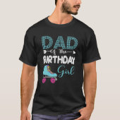 T-shirt Roller Skate Birthday Dad Roller Skater Roller Ska (Devant)