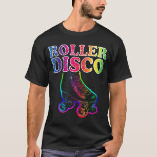 T-shirt Roller skates disco inline patin roller patinage