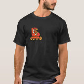 T-shirt Roller Skates Love Inline Skating Roller Skating 1 (Devant)