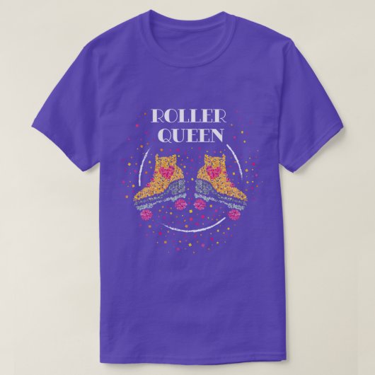 T-shirt Roller Skates Roller Skate Roller (Design devant)