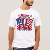 T-shirt Roller Skating USA (Devant)