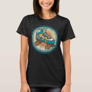 T-shirt Roller Skis Retro Roller Skates Roller Disco