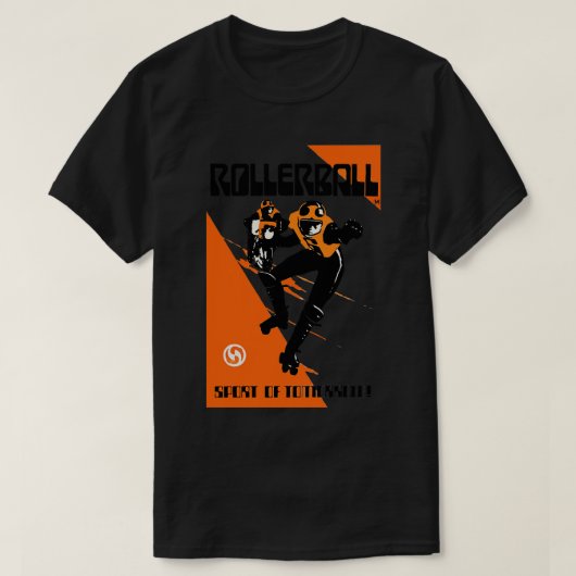 T-shirt ROLLERBALL Sport de demain 1975 (Design devant)
