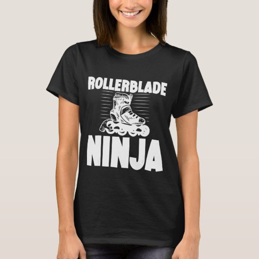 T-shirt Rollerblade Ninja (Devant)