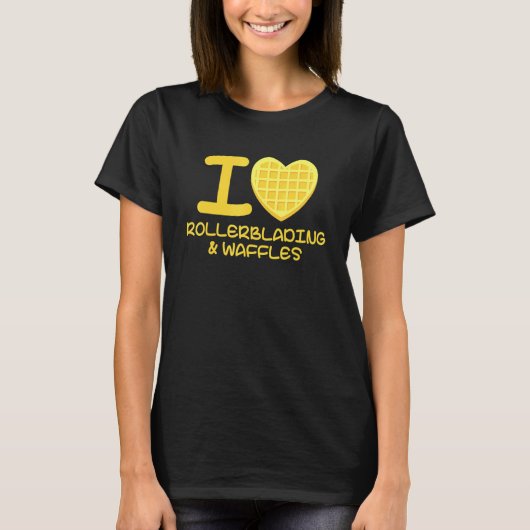 T-shirt Rollerblades Agressive Patins Inline Rollerblades (Devant)
