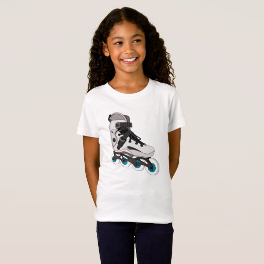 T-Shirt Rollerblades Rollerskates Inline Patins Art (Devant entier)