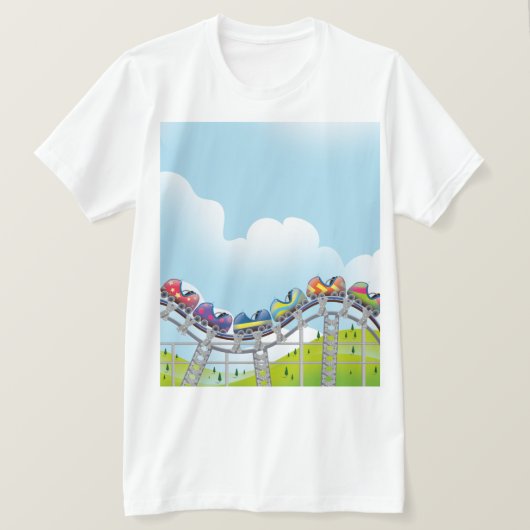 T-shirt Rollercoaster (Design devant)