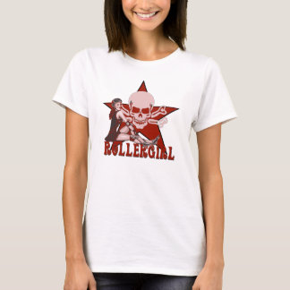 T-shirt rollergirl