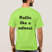 T-shirt Rollin aiment un plouc (Dos)