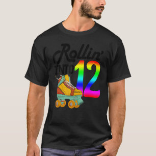 T-shirt Rollin En 12 Femmes Patinage Rolling Chaussures Na