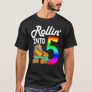 T-shirt Rollin En 5 Femmes Patinage Rolling Chaussures Ann