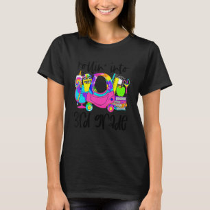 T-shirt Rollin' In 3e Grade Tie Dye Back To School Tee