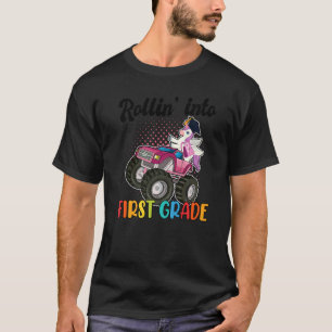 T-shirt Rollin' In First Grade 1er Grade 1