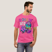 T-shirt Rollin' Into 8 Roller Skink 8E Anniversaire Pa (Devant entier)