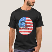 T-shirt Rolller Dessous de verre Long Aventure Ride Thrill (Devant)