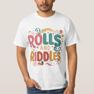 T-shirt "Rolls et Riddles : Unravel the Mystery in Style"