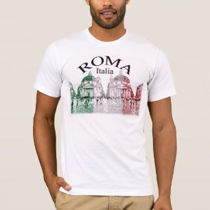 T-shirt Roma a embouti