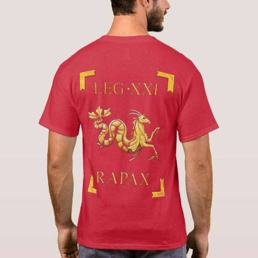 T-shirt romain de 21 Legio XXI Rapax (Dos)