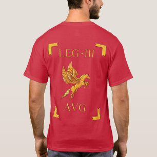 T-shirt romain de 3 Legio III Augusta Vexillum