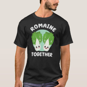 T-shirt Romaine Ensemble Cute Kawaii Food Pun Valentines