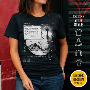 T-shirt Romains 12:2 Ne vous conformez pas - Retrowave mod