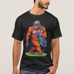 T-shirt Roman drôle de golf Hommes Femmes Enfants Sasquatc