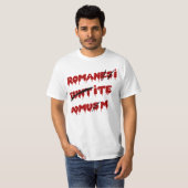 T-shirt Roman Go Home Typo Meme (Devant entier)