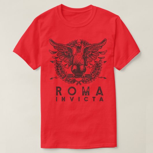 T-shirt Roman Imperium Flag  (Design devant)