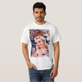 T-shirt roman vintage Romance (Devant entier)