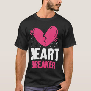 T-shirt Romance de rupture d'amour de couple Saint-Valenti