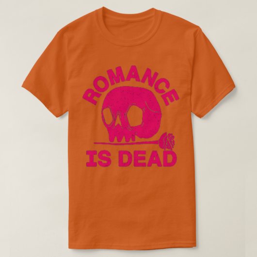T-shirt Romance est mort (Design devant)