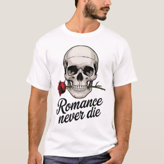 T-shirt Romance ne meurt jamais