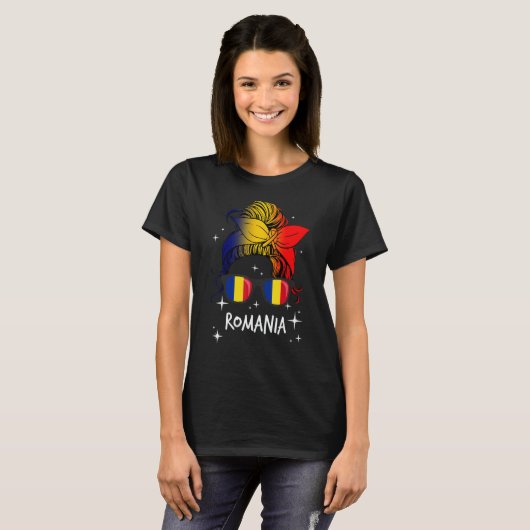 T-shirt Romania (Devant entier)