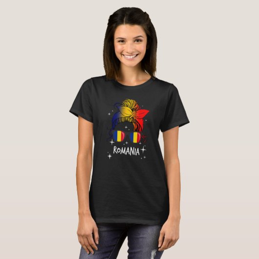 T-shirt Romania (Devant entier)