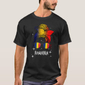 T-shirt Romania   (Devant)