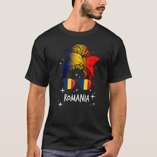 T-shirt Romania   (Devant)