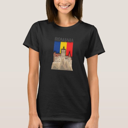 T-shirt Romania (Devant)