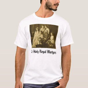 T-shirt Romanov, les martyres royaux saints