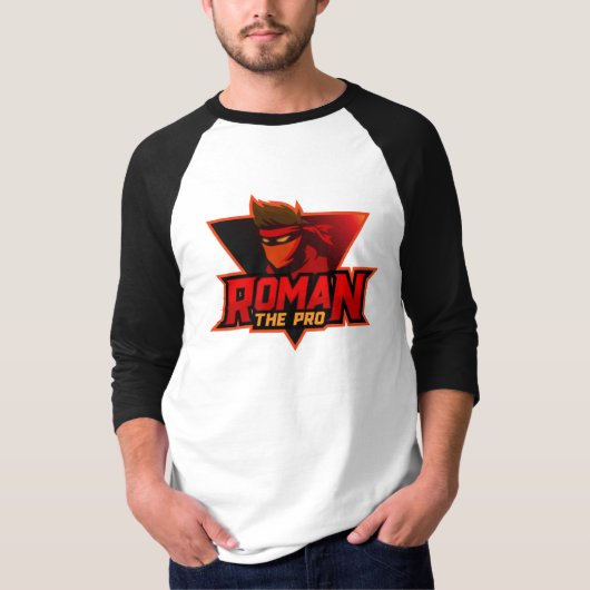 T-shirt RomanThePro Baseball Tee (Devant)
