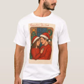 T-shirt Romantic Christmas (Devant)