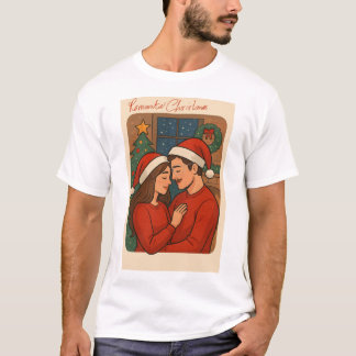 T-shirt Romantic Christmas 