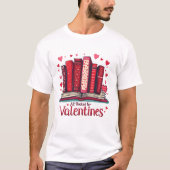 T-shirt Romantic Reading Vibes Cozy Valentine Gift (Devant)