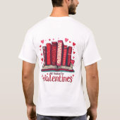 T-shirt Romantic Reading Vibes Cozy Valentine Gift (Dos)